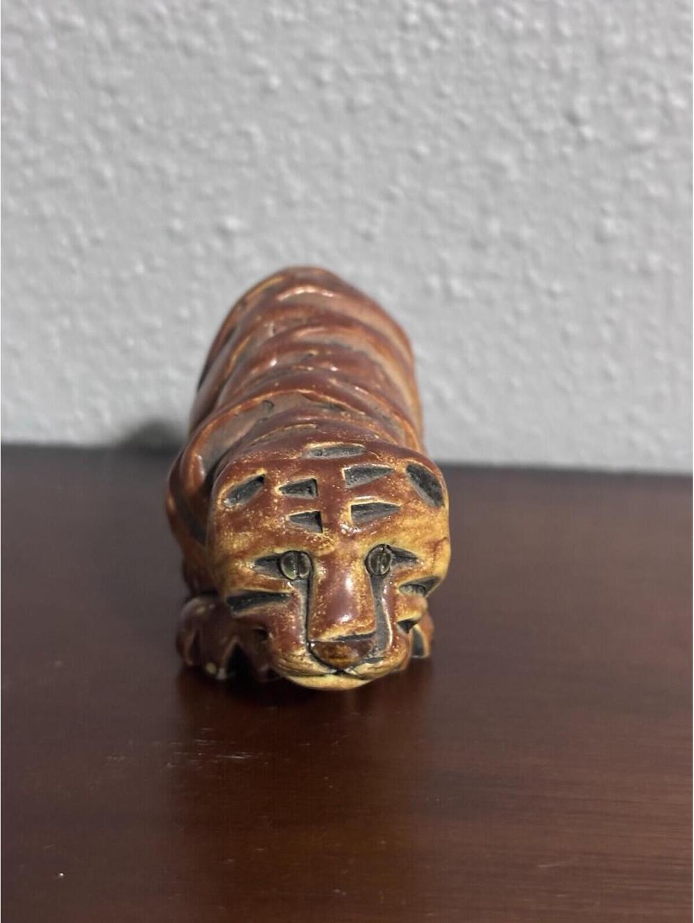 Artesan Rinconada Tiger Figurine Vintage
